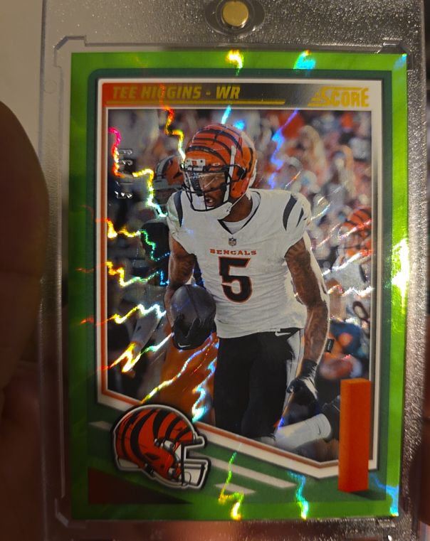 2025 Panini Score #161 Tee Higgins — front
