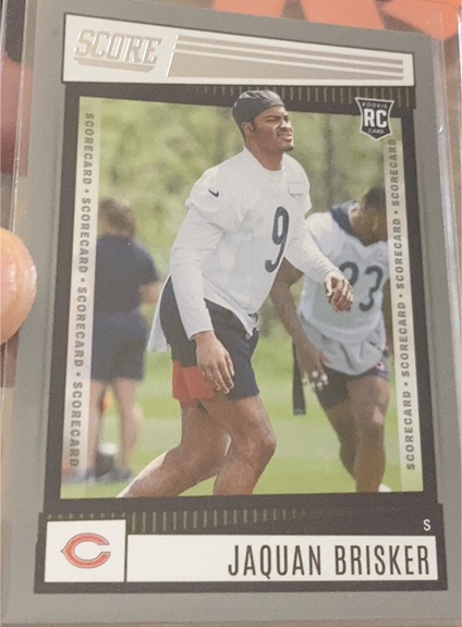 2022 Panini Score #365 Jaquan Brisker — front