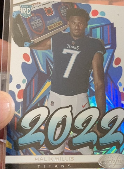 2022 Panini Certified #2022-2 Malik Willis — front