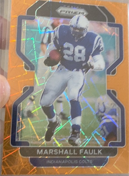 2021 Panini Prizm #31 Marshall Faulk — front