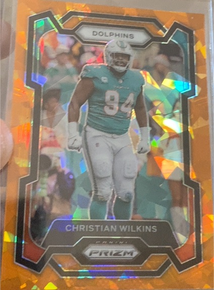 2023 Panini Prizm #182 Christian Wilkins — front
