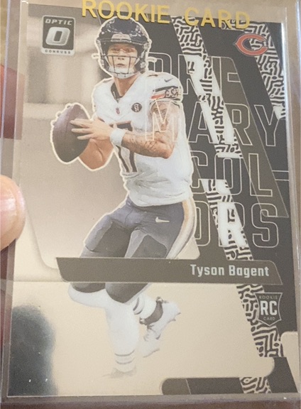 2023 Panini Donruss Optic #14 Tyson Bagent Primary Colors Rookie Card — front