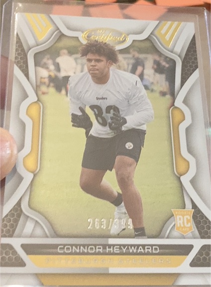 2022 Panini Certified #263 Connor Heyward — front
