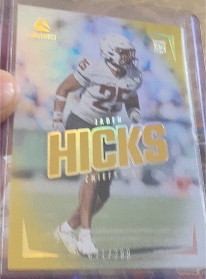 2024 Panini Luminance #153 Jaden Hicks — front