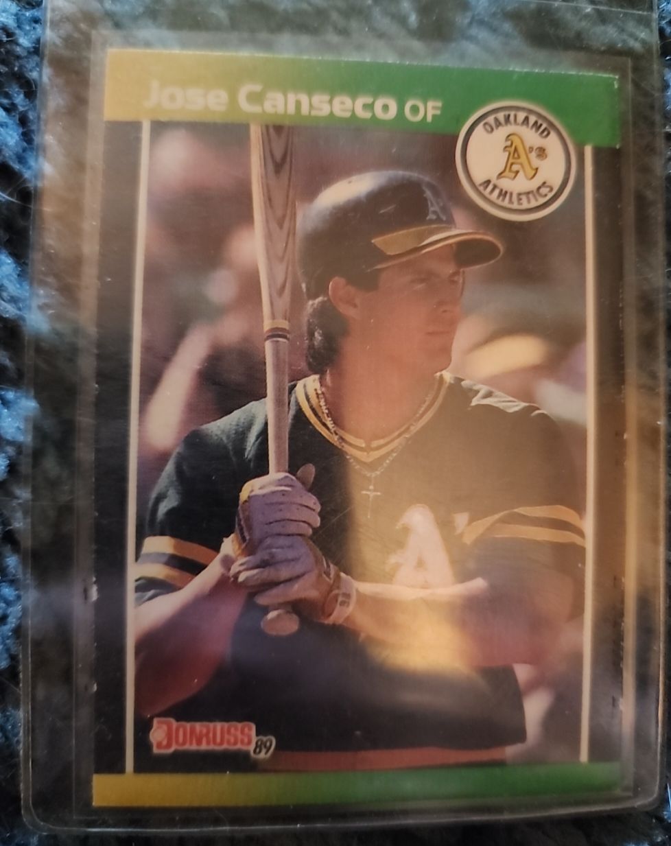 1989 Donruss #95 Jose Canseco — front