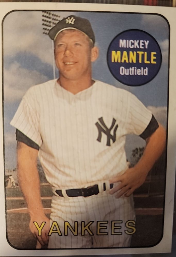 1986 Sports Design Products #4 Mickey Mantle — front