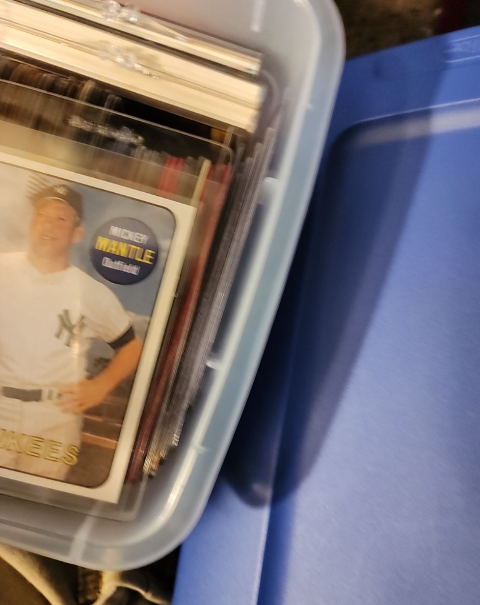 1992 Topps #1 Mickey Mantle — front