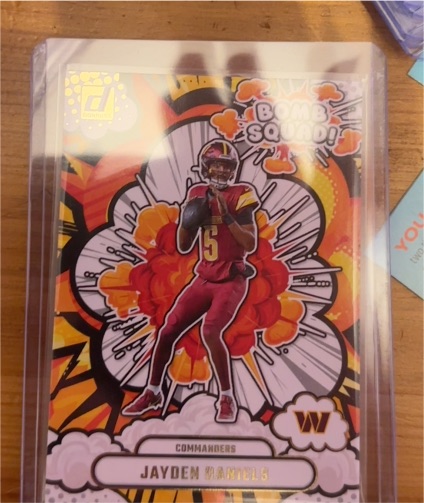 2024 Donruss Bomb Squad #29 Jayden Daniels — front
