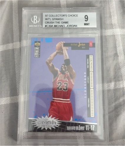 1997 Upper Deck Collector's Choice You Crash the Game #C30 Michael Jordan — front