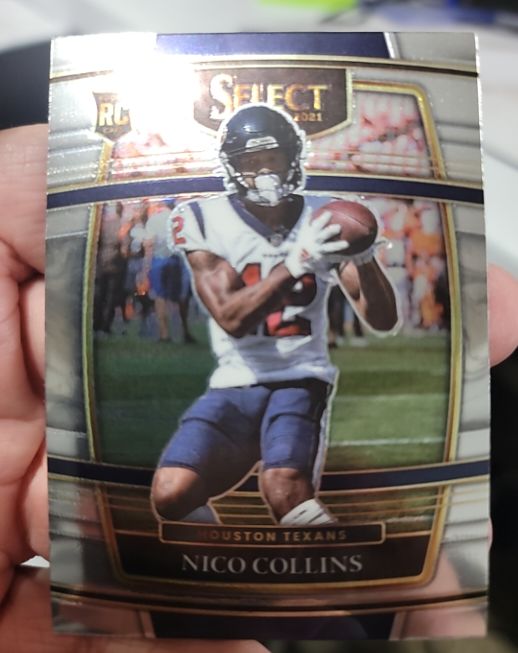 2021 Panini Select Concourse #69 Nico Collins — front