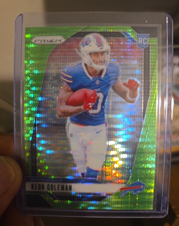 2024 Panini Prizm #362 Keon Coleman — front