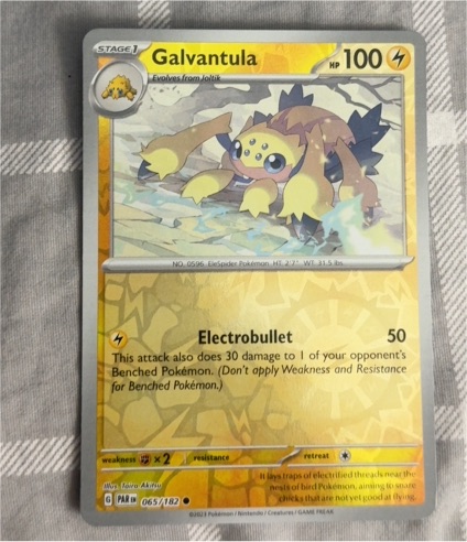 2023 Pokémon #065 Galvantula — front