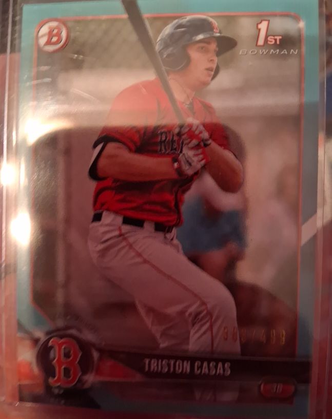 2018 Bowman Draft Chrome #BDC-171 Triston Casas — front