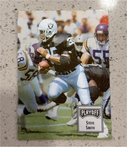 1993 Playoff Contenders #71 Steve Smith — front