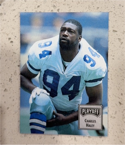 1993 Playoff Contenders #37 Charles Haley — front