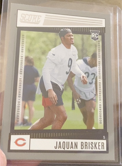 2022 Panini Score #365 Jaquan Brisker — front