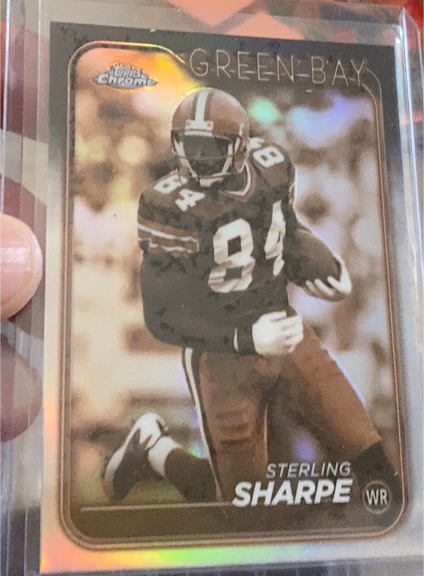 2024 Topps Chrome Football #73 Sterling Sharpe — front