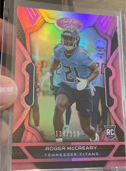 2022 Panini Certified #160 Roger McCreary — front