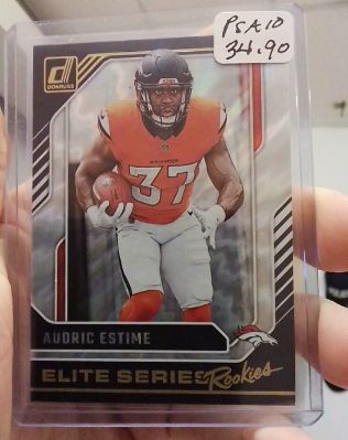 2024 Donruss Elite Series Rookies #19 Audric Estime — front