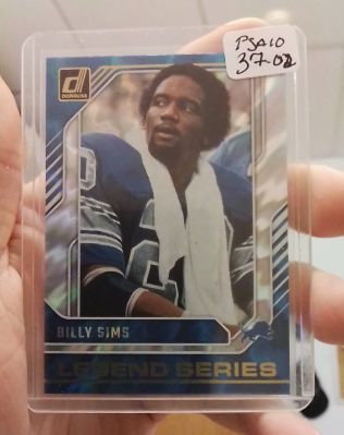 2024 Panini Donruss Legend Series #17 Billy Sims — front