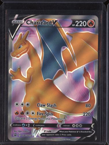 2020 Pokémon Sword & Shield Champions Path #SWSH050 Charizard V — front