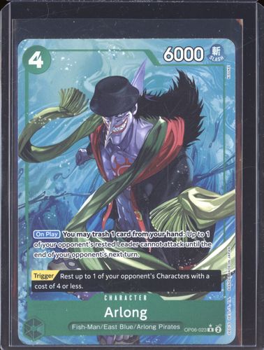 One Piece Card The Best OP06-023 Arlong — front