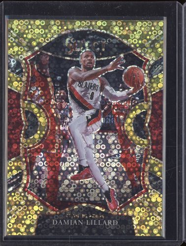 2020-21 Panini Select #24 Damian Lillard — front