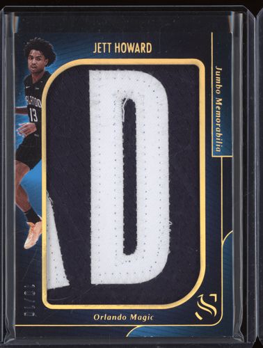 2024-25 Panini Silhouette Jumbo Memorabilia Jett Howard — front