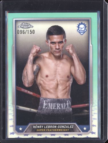 2024 Topps Chrome Boxing #11 Henry Lebron-Gonzalez — front