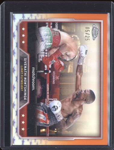 2024 Topps Chrome Boxing #96 Sivenathi Nontshinga — front