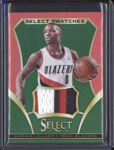 2013-14 Panini Select #15 Damian Lillard — front