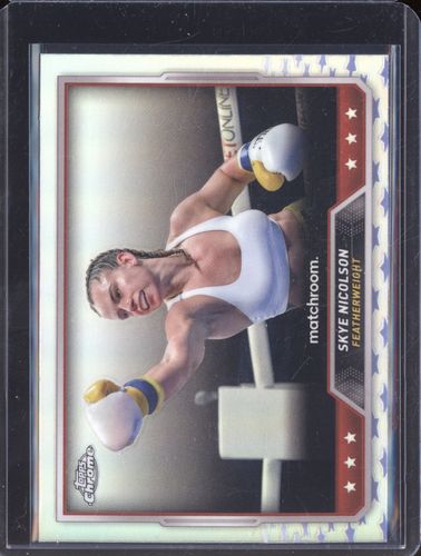 2024 Topps Chrome Boxing #50 Skye Nicolson — front