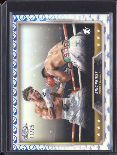 2024 Topps Chrome Boxing #83 Eric Priest — front