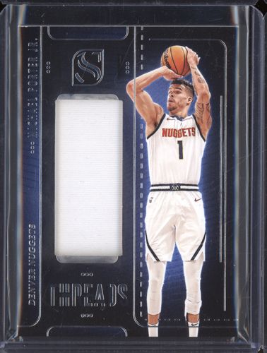 2024-25 Panini Silhouette #THR-MPJ Michael Porter Jr. — front