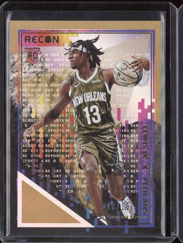2020-21 Panini Recon Scouting Reports #13 Kira Lewis Jr. — front