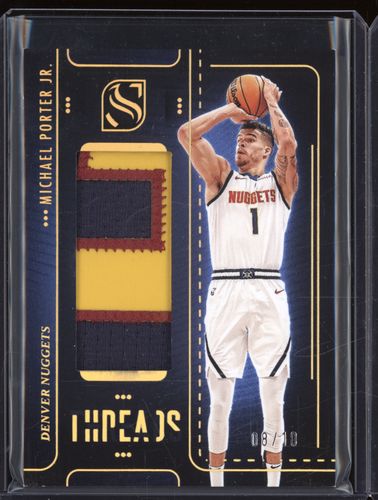 2024-25 Panini Silhouette #THR-MPJ Michael Porter Jr. — front