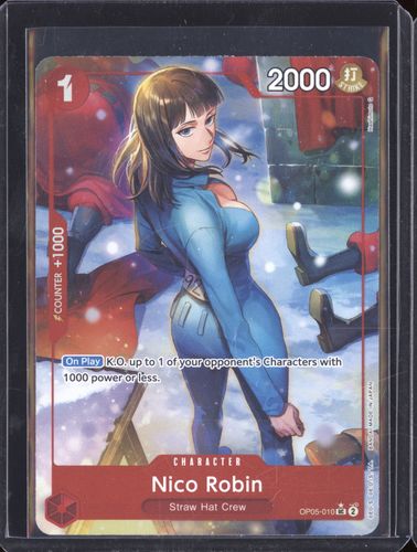 One Piece Card Game OP05-010 Nico Robin — front