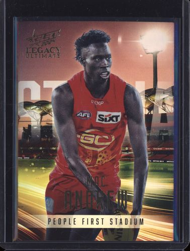 2024 Select AFL Legacy Ultimate #61 Mac Andrew — front