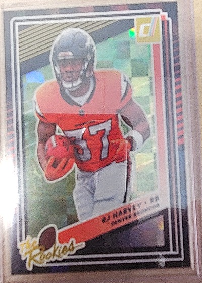 2025 Donruss The Rookies RJ Harvey — front