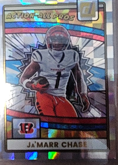 2025 Donruss Action All Pros #AAP-JMC Ja'Marr Chase — front