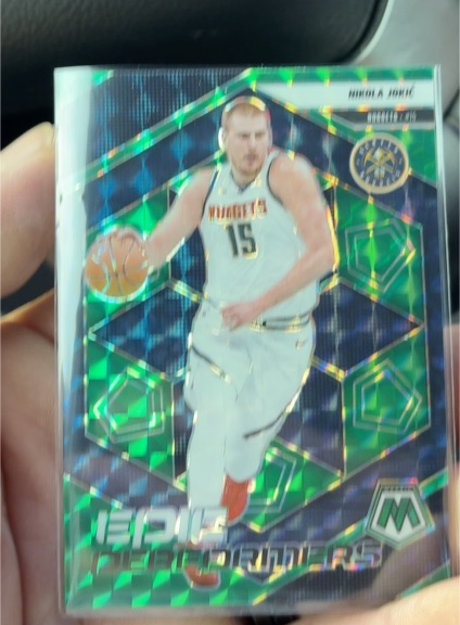 2024-25 Panini Mosaic #3 Nikola Jokić Epic Performers — front