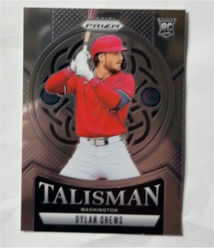 2025 Panini Prizm #18 Dylan Crews Talisman — front