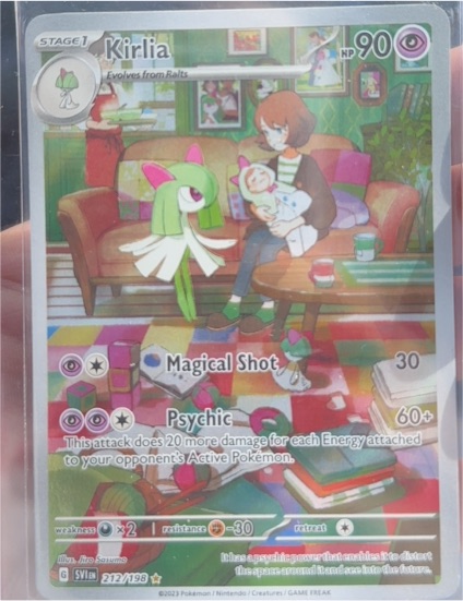 2023 Pokemon Scarlet & Violet #212 Kirlia — front