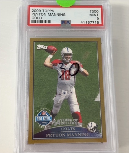 2009 Topps #300 Peyton Manning — front