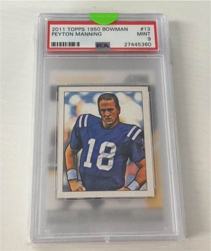 2011 Topps 1950 Bowman #13 Peyton Manning — front