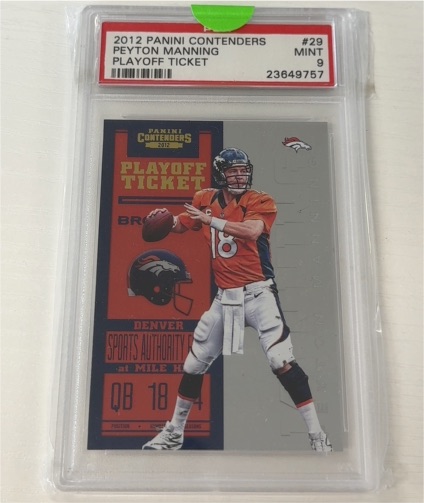 2012 Panini Contenders #29 Peyton Manning — front