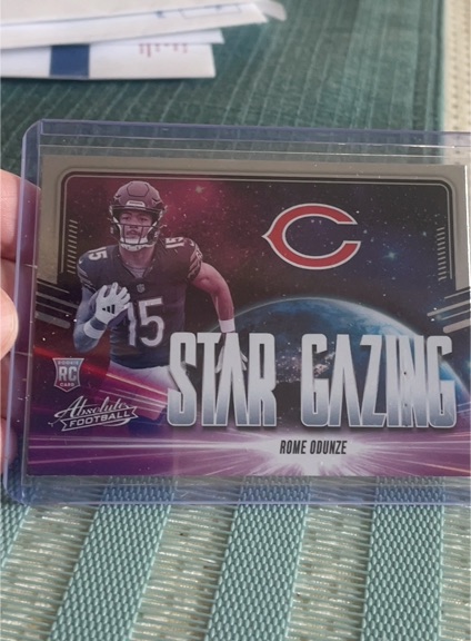 2024 Panini Absolute #SG-ROE Rome Odunze Star Gazing — front