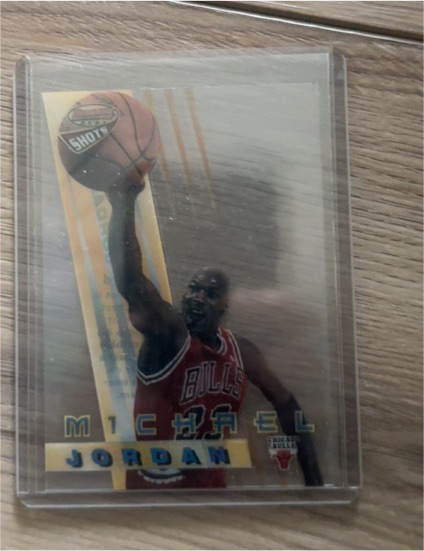 1996-97 Bowman's Best Shots #BS6 Michael Jordan — front
