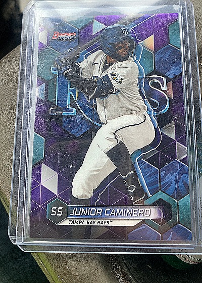 2023 Bowman's Best #TP-18 Junior Caminero — front
