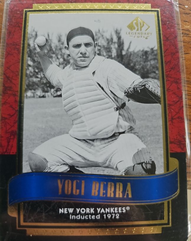 2003 Upper Deck SP Legendary Cuts #130 Yogi Berra — front